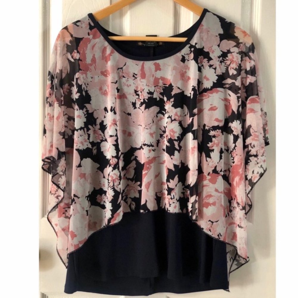Suzie in the City Overlay Blouse
